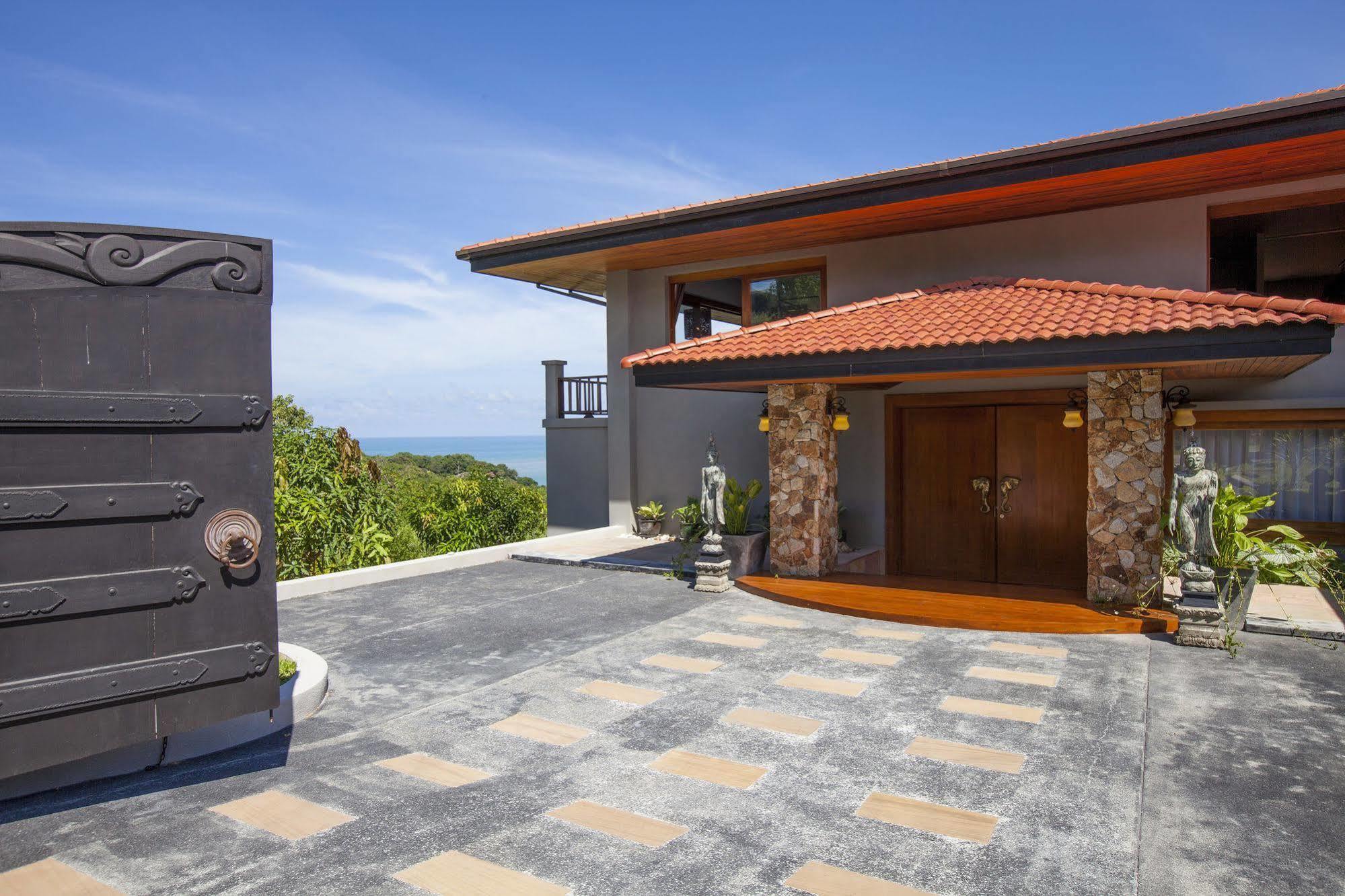 Baan Phuttarak - Seaview Private Villa Choeng Mon Ngoại thất bức ảnh
